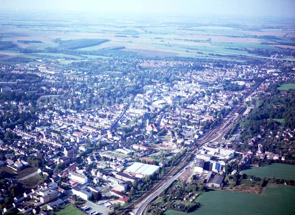 Aerial photograph Chrimmitschau/Sach. - 30.09.2002