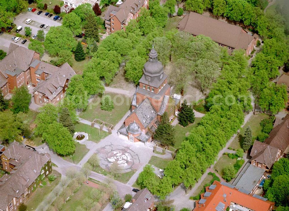 Berlin - Spandau from above - Gelände des Evangelisches Johannesstift an der Schönwalder Allee 26 in 13587 BERLIN. (Herr Wolfgang Kern Tel.: 030 33609373)