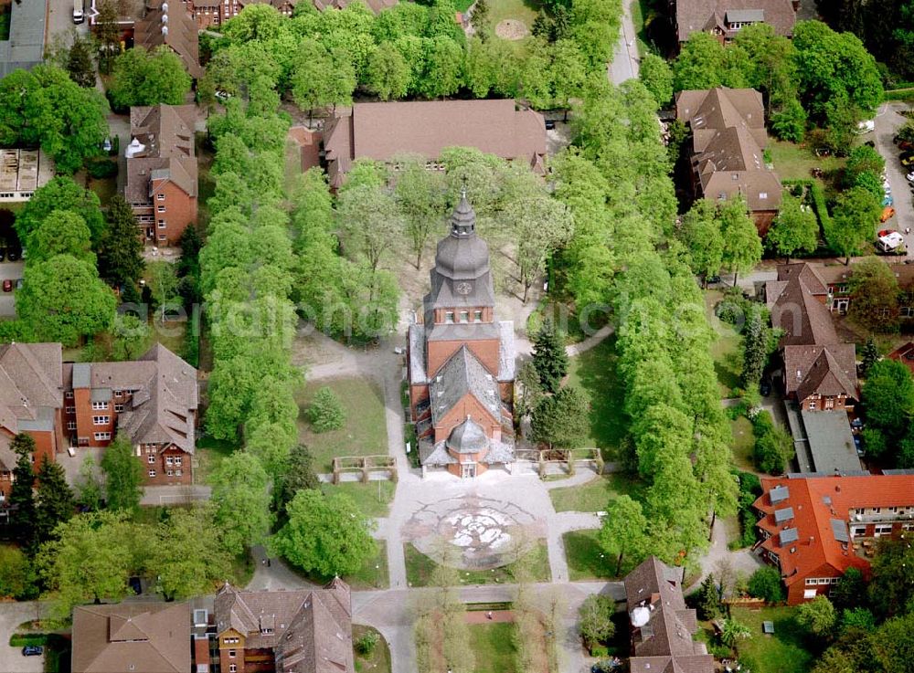 Aerial photograph Berlin - Spandau - Gelände des Evangelisches Johannesstift an der Schönwalder Allee 26 in 13587 BERLIN. (Herr Wolfgang Kern Tel.: 030 33609373)