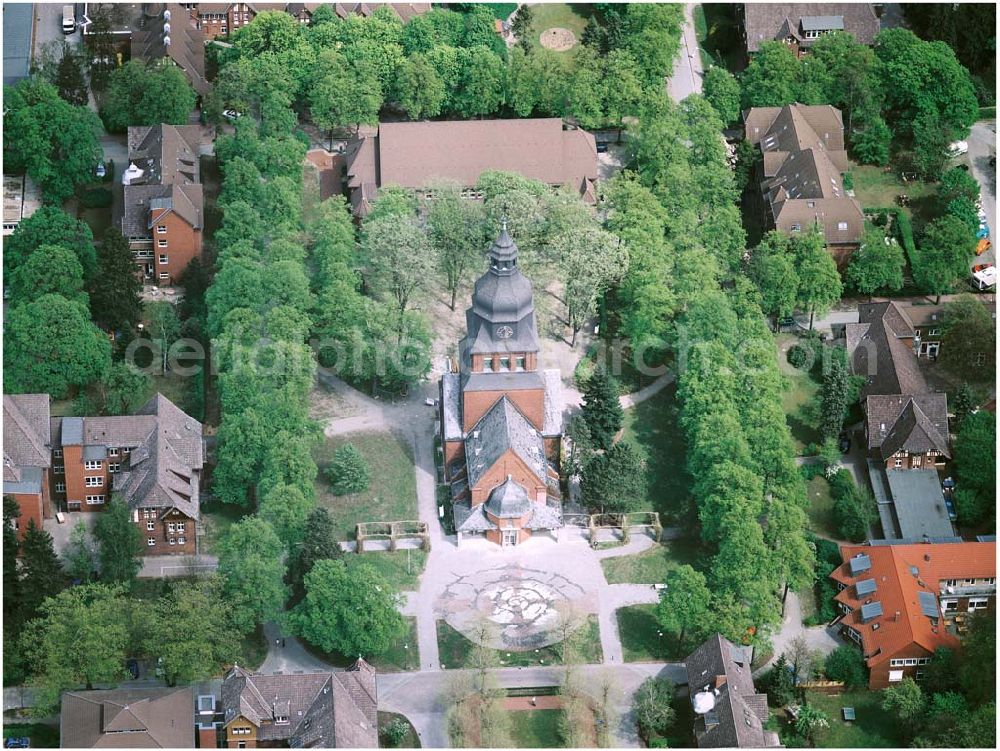 Berlin - Spandau from above - Gelände des Evangelisches Johannesstift an der Schönwalder Allee 26 in 13587 BERLIN. (Herr Wolfgang Kern Tel.: 030 33609373)