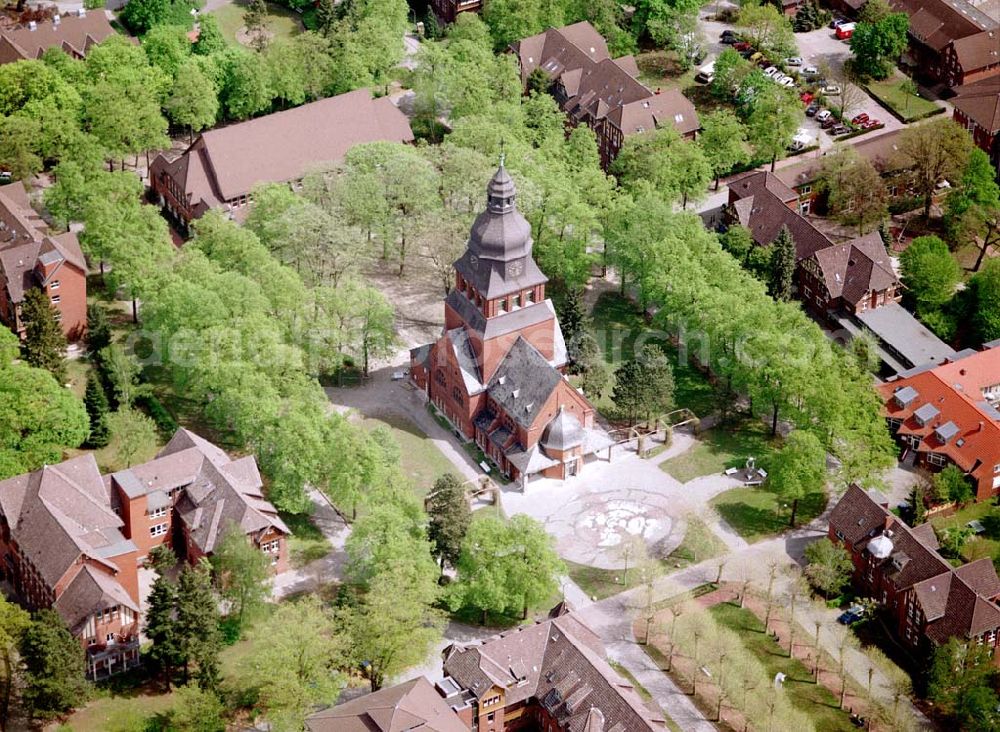 Aerial photograph Berlin - Spandau - Gelände des Evangelisches Johannesstift an der Schönwalder Allee 26 in 13587 BERLIN. (Herr Wolfgang Kern Tel.: 030 33609373)