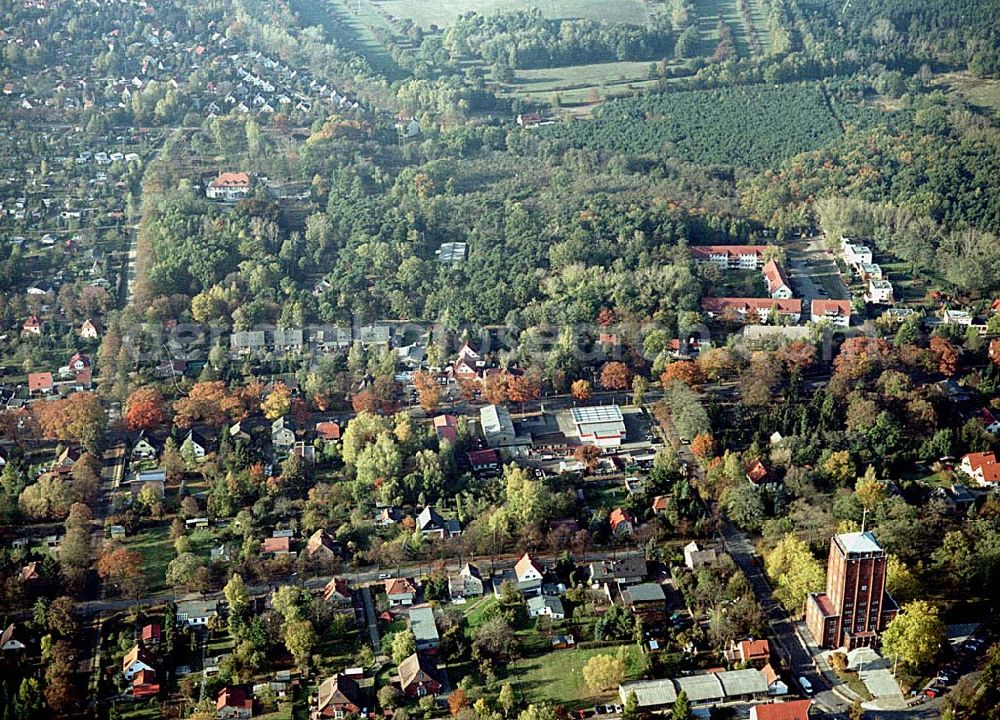 Neuenhagen bei Berlin from the bird's eye view: Gelände der EGN Entwicklungsgesellschaft Gartenstadt Neuenhagen mbH in Neuenhagen bei Berlin. Ansprechpartner: Herr Fischer 0173-6200330, Fax: 03378-2023917