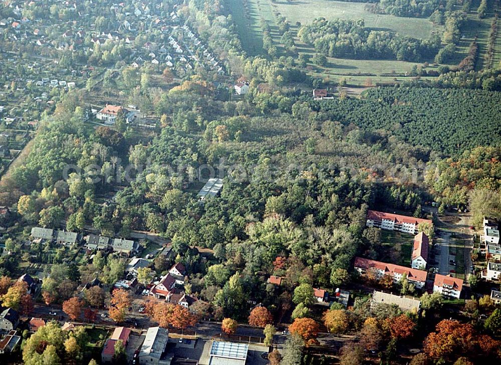 Aerial image Neuenhagen bei Berlin - Gelände der EGN Entwicklungsgesellschaft Gartenstadt Neuenhagen mbH in Neuenhagen bei Berlin. Ansprechpartner: Herr Fischer 0173-6200330, Fax: 03378-2023917