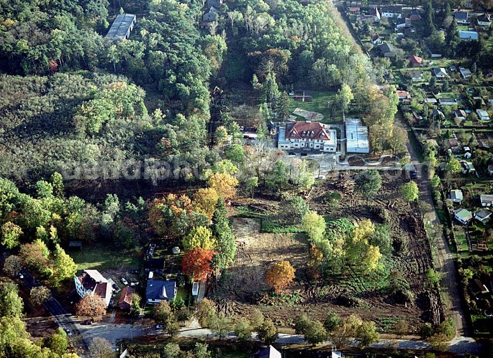 Aerial photograph Neuenhagen bei Berlin - Gelände der EGN Entwicklungsgesellschaft Gartenstadt Neuenhagen mbH in Neuenhagen bei Berlin. Ansprechpartner: Herr Fischer 0173-6200330, Fax: 03378-2023917