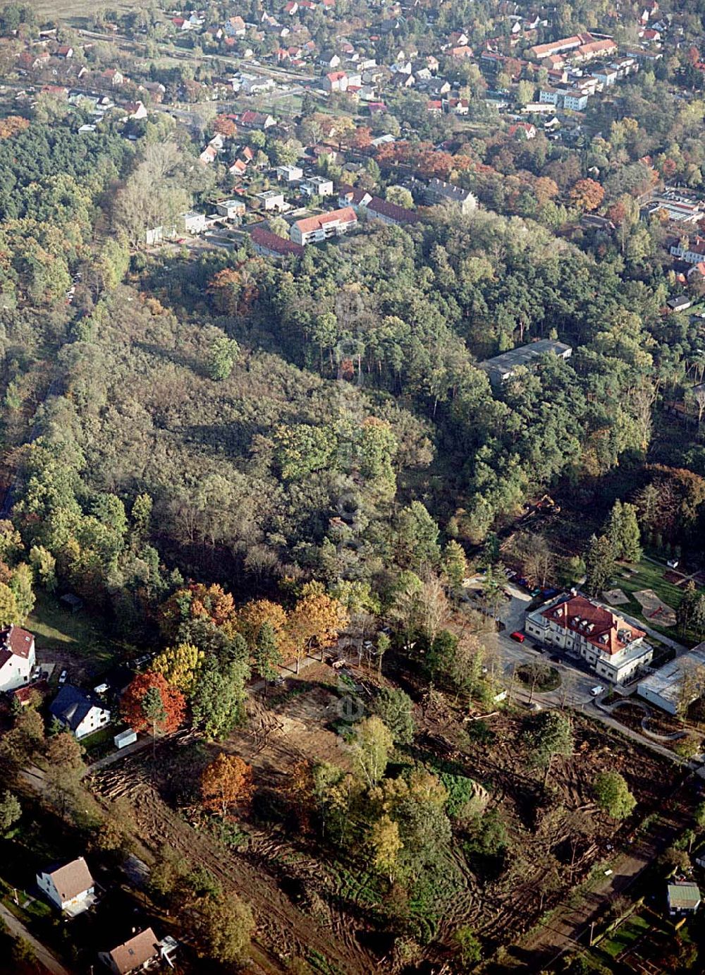 Neuenhagen bei Berlin from above - Gelände der EGN Entwicklungsgesellschaft Gartenstadt Neuenhagen mbH in Neuenhagen bei Berlin. Ansprechpartner: Herr Fischer 0173-6200330, Fax: 03378-2023917