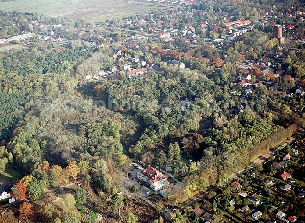 Aerial image Neuenhagen bei Berlin - Gelände der EGN Entwicklungsgesellschaft Gartenstadt Neuenhagen mbH in Neuenhagen bei Berlin. Ansprechpartner: Herr Fischer 0173-6200330, Fax: 03378-2023917