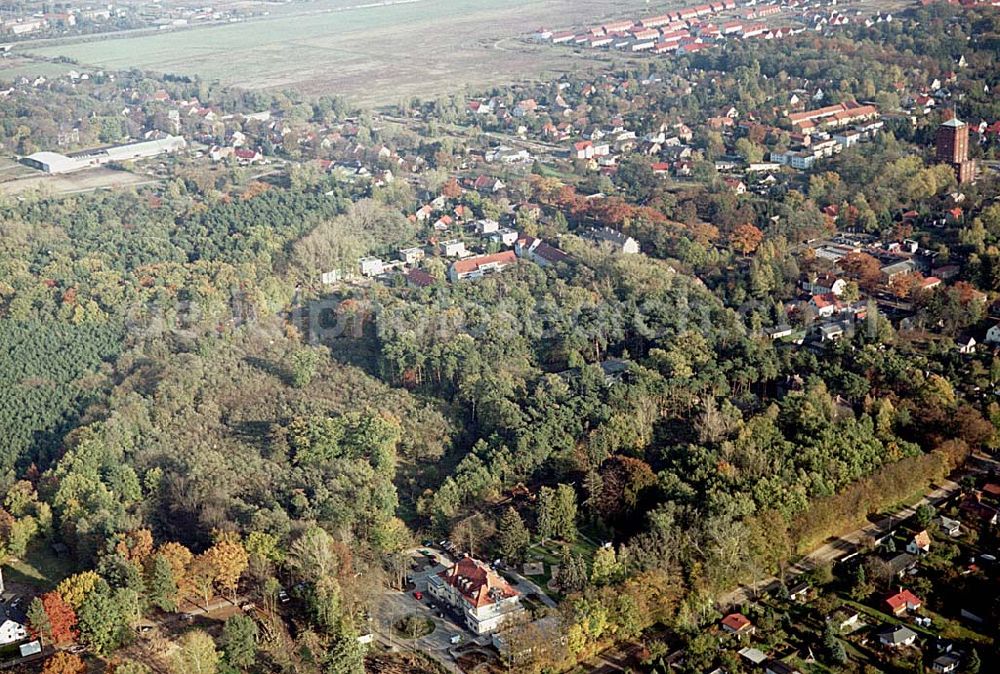 Aerial photograph Neuenhagen bei Berlin - Gelände der EGN Entwicklungsgesellschaft Gartenstadt Neuenhagen mbH in Neuenhagen bei Berlin. Ansprechpartner: Herr Fischer 0173-6200330, Fax: 03378-2023917