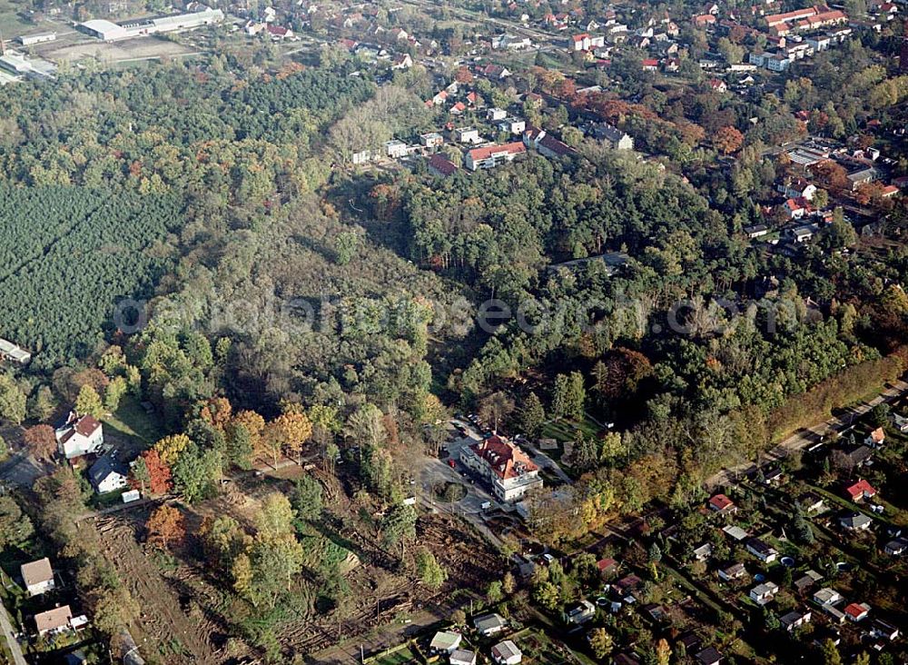 Aerial image Neuenhagen bei Berlin - Gelände der EGN Entwicklungsgesellschaft Gartenstadt Neuenhagen mbH in Neuenhagen bei Berlin. Ansprechpartner: Herr Fischer 0173-6200330, Fax: 03378-2023917