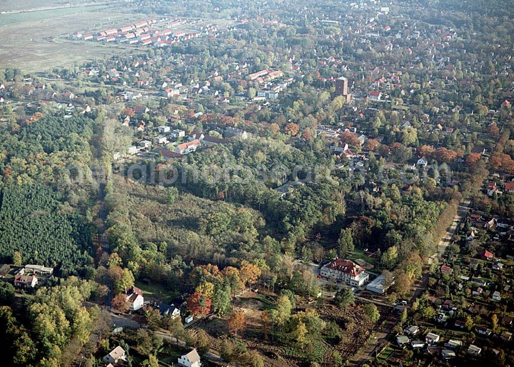 Neuenhagen bei Berlin from above - Gelände der EGN Entwicklungsgesellschaft Gartenstadt Neuenhagen mbH in Neuenhagen bei Berlin. Ansprechpartner: Herr Fischer 0173-6200330, Fax: 03378-2023917