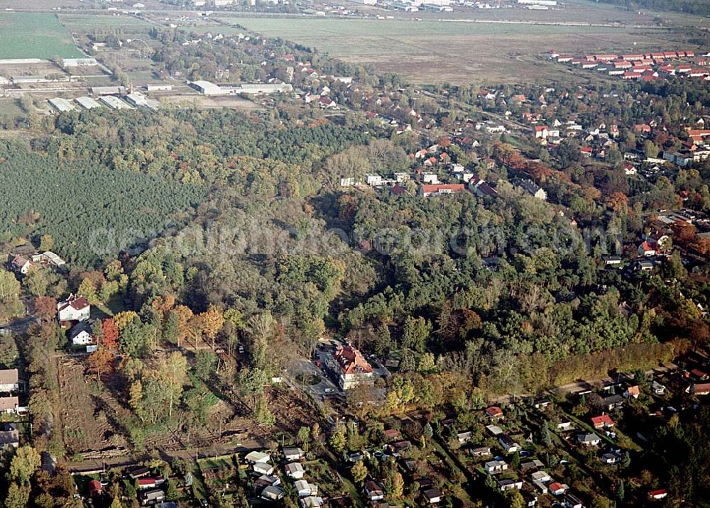 Neuenhagen bei Berlin from the bird's eye view: Gelände der EGN Entwicklungsgesellschaft Gartenstadt Neuenhagen mbH in Neuenhagen bei Berlin. Ansprechpartner: Herr Fischer 0173-6200330, Fax: 03378-2023917