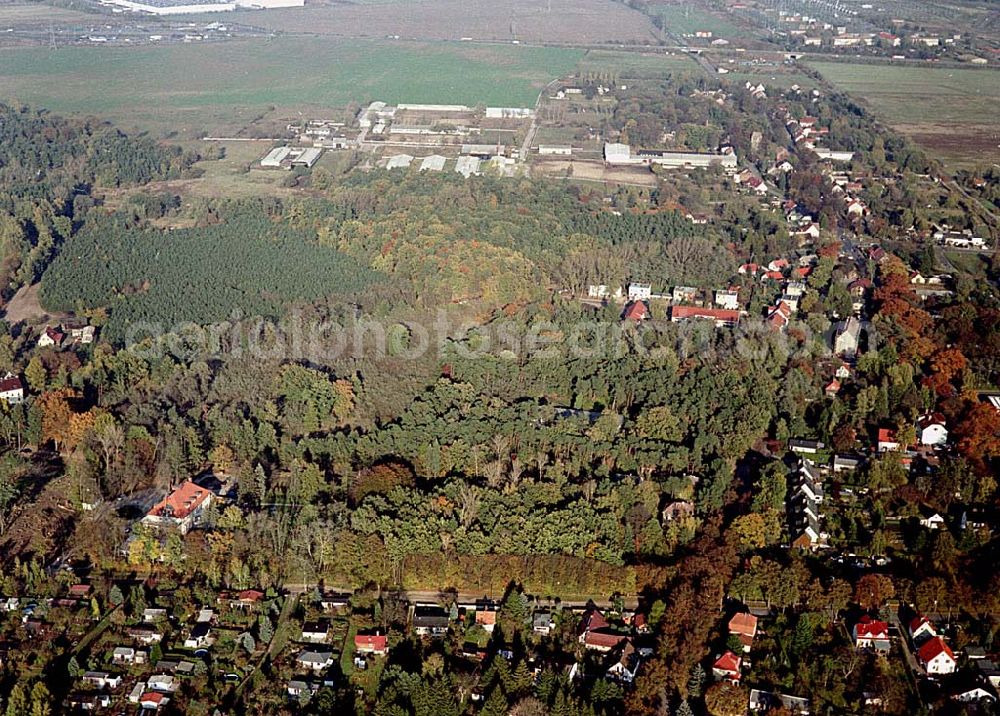 Aerial image Neuenhagen bei Berlin - Gelände der EGN Entwicklungsgesellschaft Gartenstadt Neuenhagen mbH in Neuenhagen bei Berlin. Ansprechpartner: Herr Fischer 0173-6200330, Fax: 03378-2023917