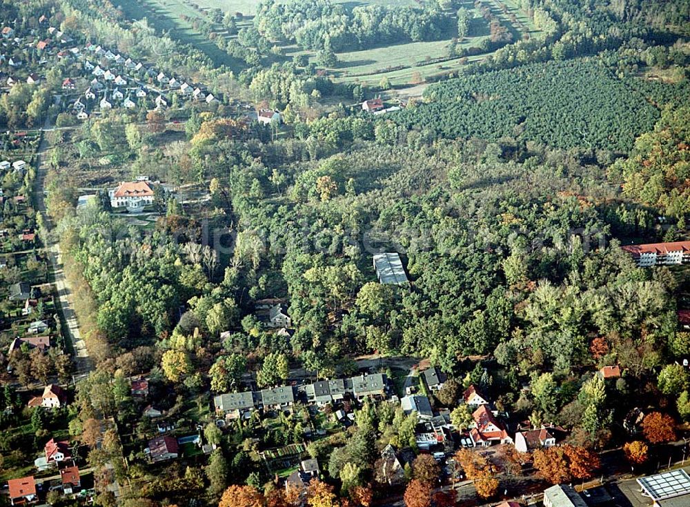 Aerial photograph Neuenhagen bei Berlin - Gelände der EGN Entwicklungsgesellschaft Gartenstadt Neuenhagen mbH in Neuenhagen bei Berlin. Ansprechpartner: Herr Fischer 0173-6200330, Fax: 03378-2023917