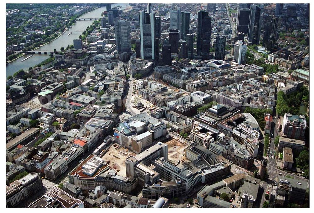 Frankfurt am Main from above - 