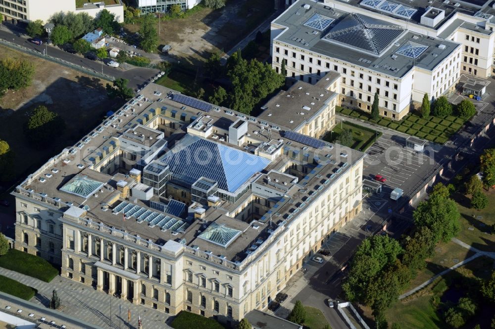 Aerial photograph Berlin - View of the Berlin City Parliament in Berlin