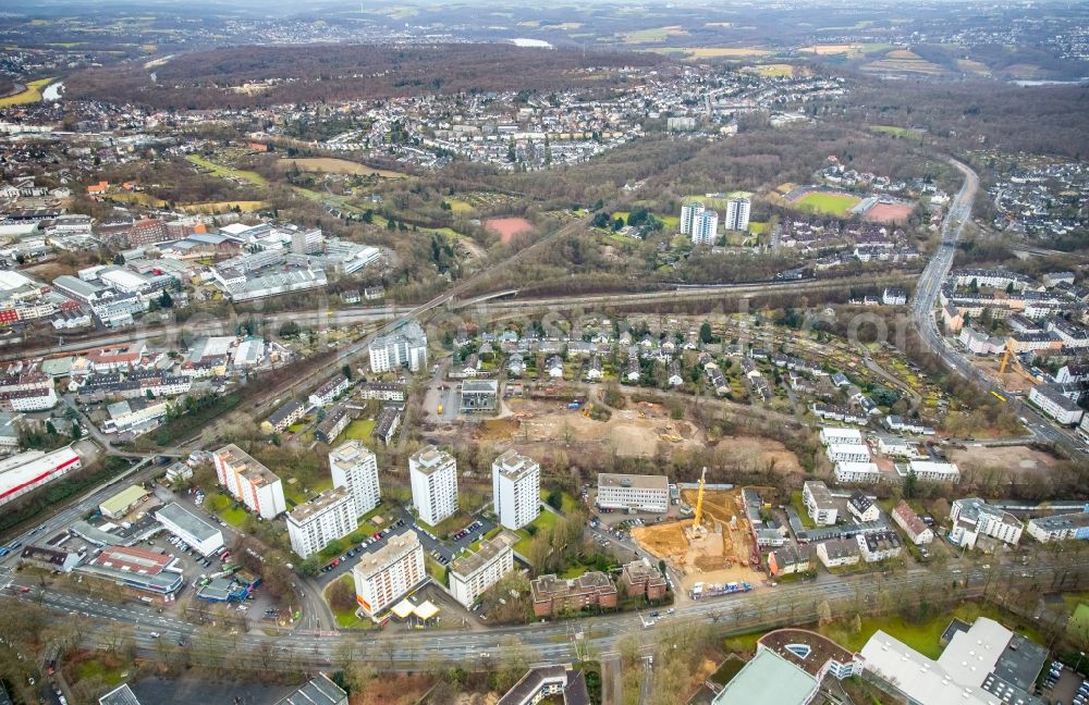 Aerial Image Essen Demolition Area Of Office Buildings Home