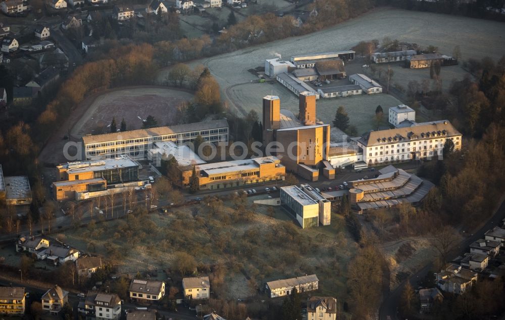 Meschede from the bird's eye view: Abtei Koenigsmuenster in Meschede in North Rhine-Westphalia