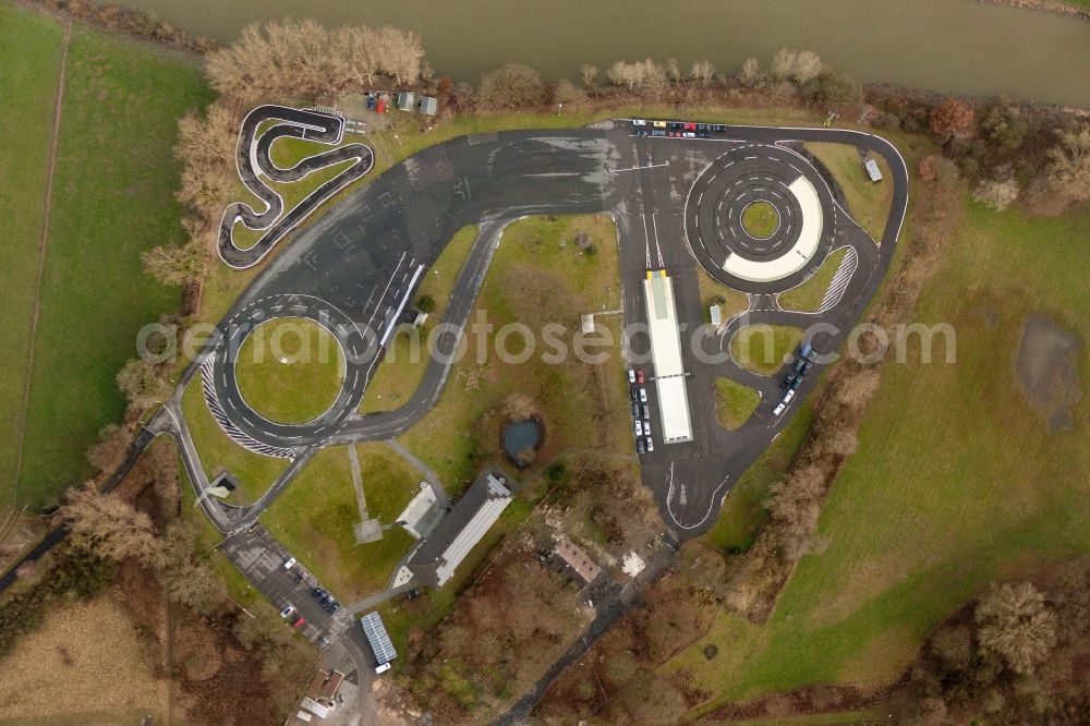 Haltern am See from above - View of the ADAC driving safety centre in Haltern am See in the state North Rhine-Westphalia