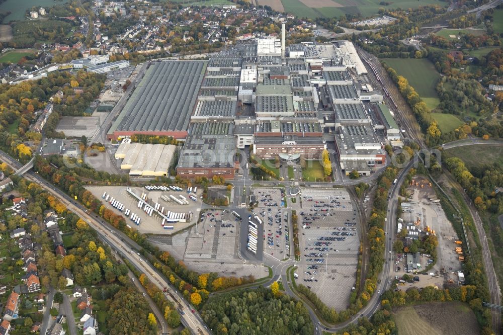 Aerial photograph Bochum - View of the Adam Opel AG Werk Bochum I in the state North Rhine-Westphalia