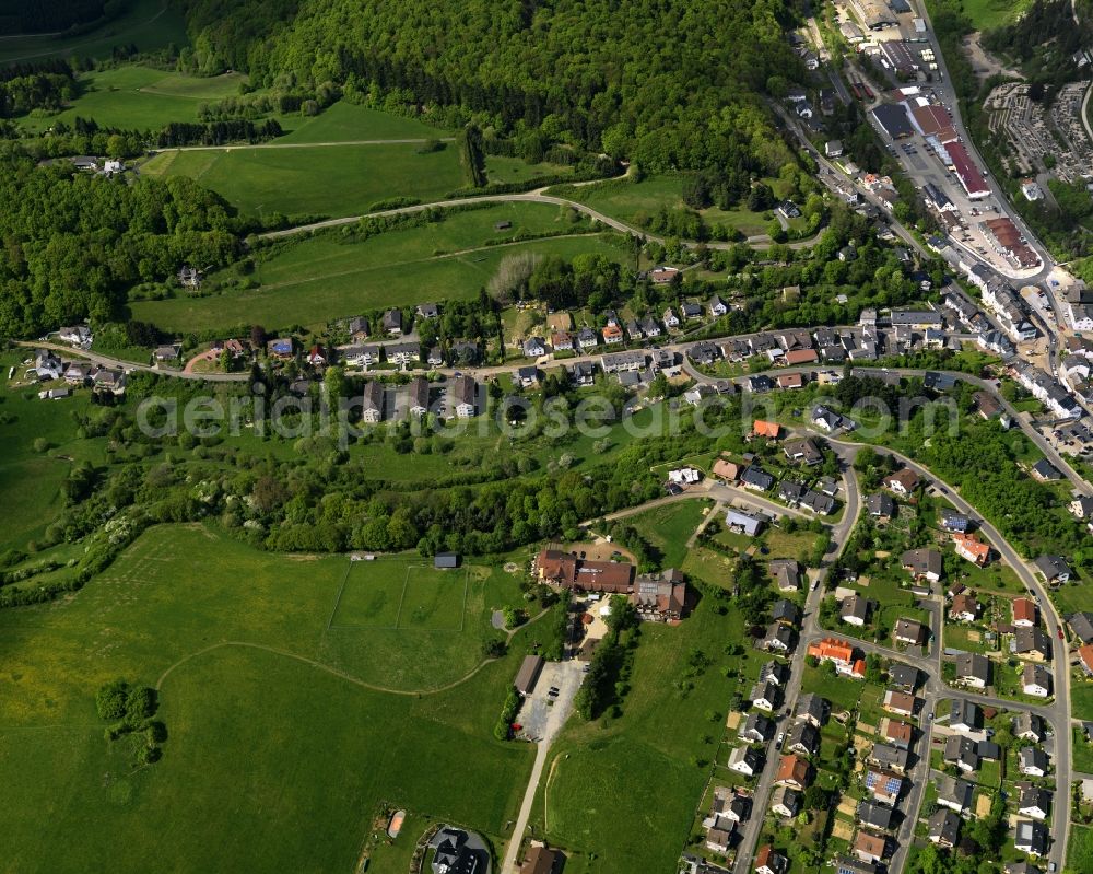 Aerial image Adenau - Adenau in Rhineland-Palatinate