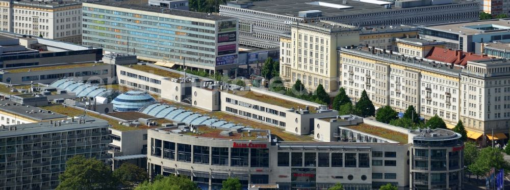 Magdeburg OT Altstadt from above - View of the Allee Center in the district of Altstadt in Magdeburg in the state of Saxony-Anhalt