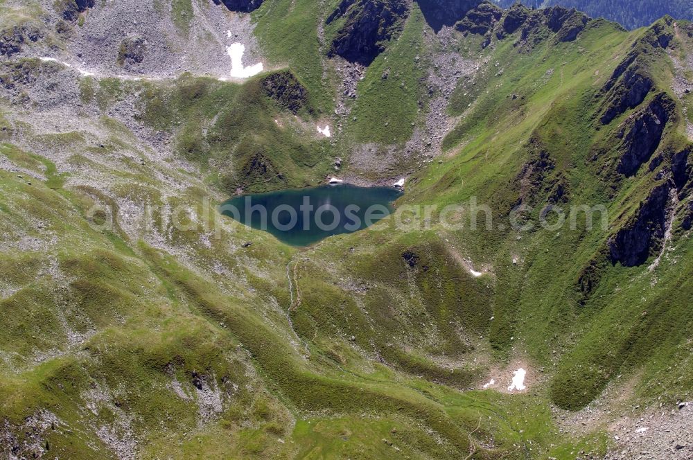 Sonthofen from the bird's eye view: View of the Allgaeu Alps near Sonthofen in the state Bavaria