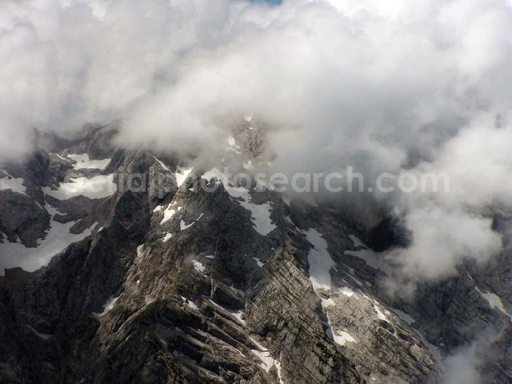 Aerial image Berchtesgaden - Blick auf das Alpenland um Berchtesgaden in Bayern