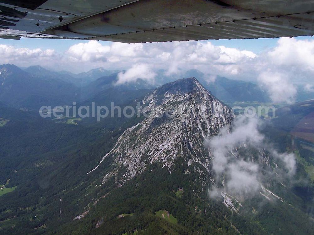 Aerial image Berchtesgaden - Blick auf das Alpenland um Berchtesgaden in Bayern