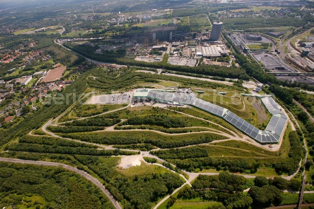 Aerial photograph Bottrop - View of the alpincenter Bottrop in the state North Rhine-Westphalia