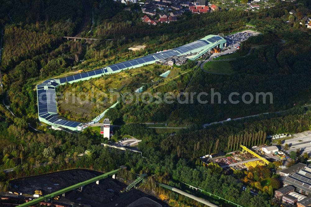 Bottrop from the bird's eye view: View of the Alpincenter in Bottrop in the state North Rhine-Westphalia