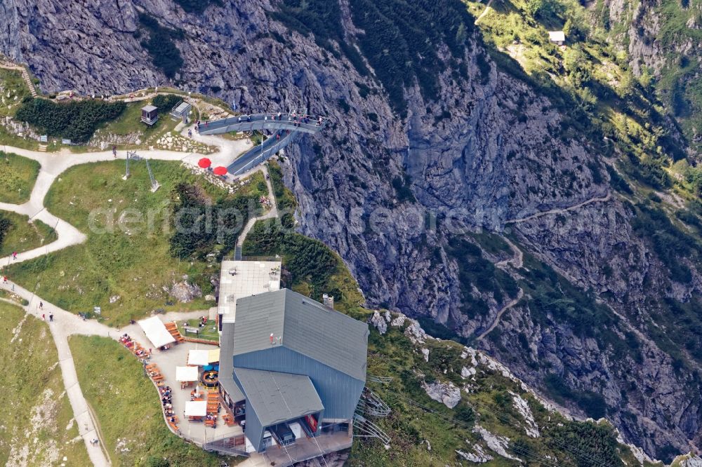 Aerial image Grainau - AlpspiX viewing platform in Grainau in the state Bavaria, Germany