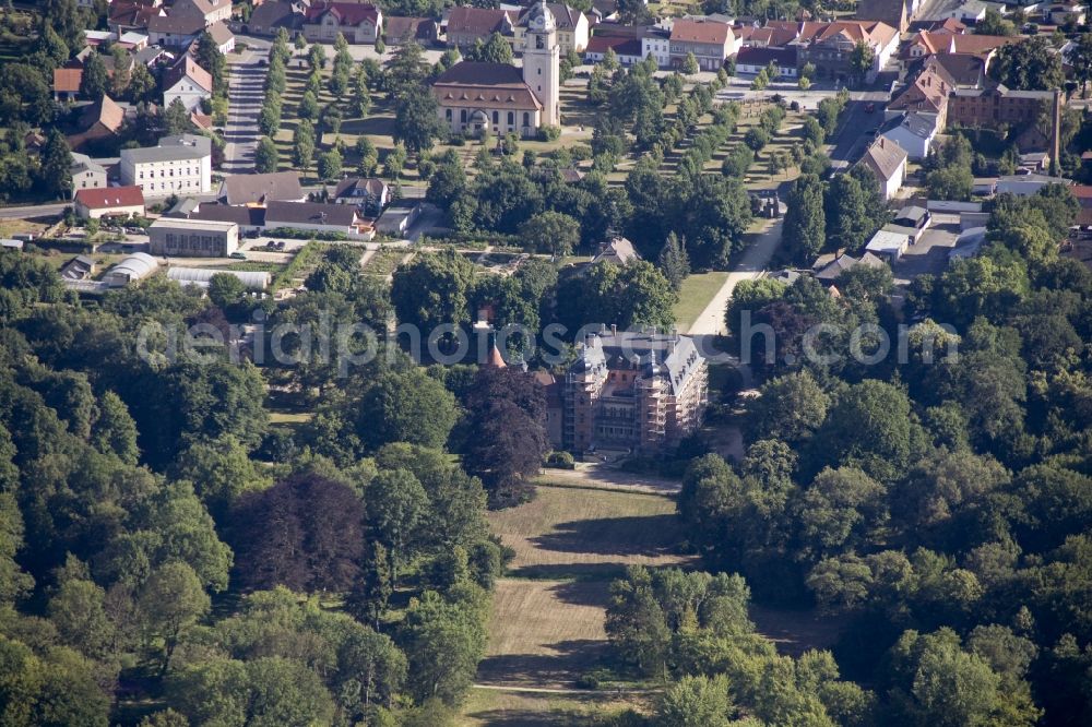 Altdöbern from the bird's eye view: Altdöbern in the Spreewald in Brandenburg