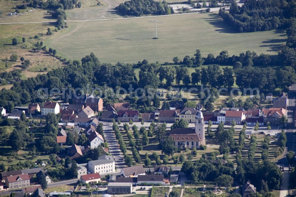 Aerial image Altdöbern - Altdöbern in the Spreewald in Brandenburg