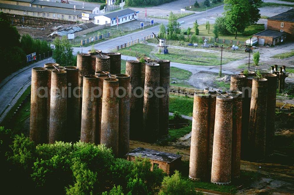 Elsterwerda/ Sachsen from above - 