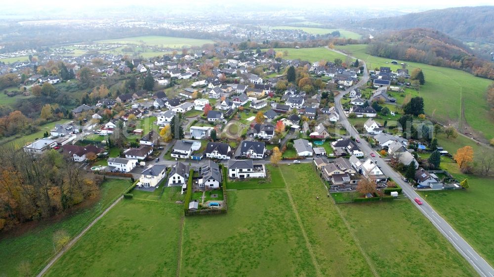 Hennef (Sieg) from above - The village of Altenboedingen in the state North Rhine-Westphalia, Germany