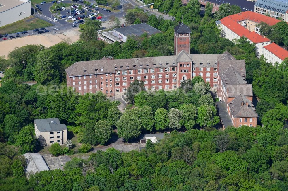 Potsdam from the bird's eye view: Old Potsdam state parliament on the Brauhausberg in Potsdam in the state of Brandenburg, Germany