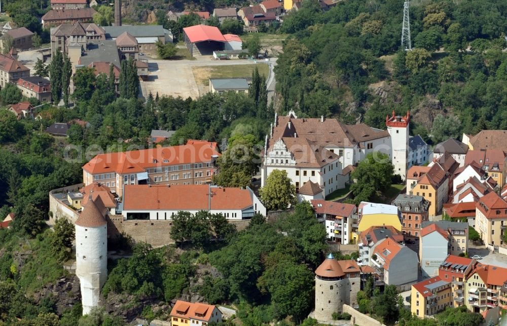 Aerial photograph Bautzen - View of the historical centre of Bautzen in the state Saxony