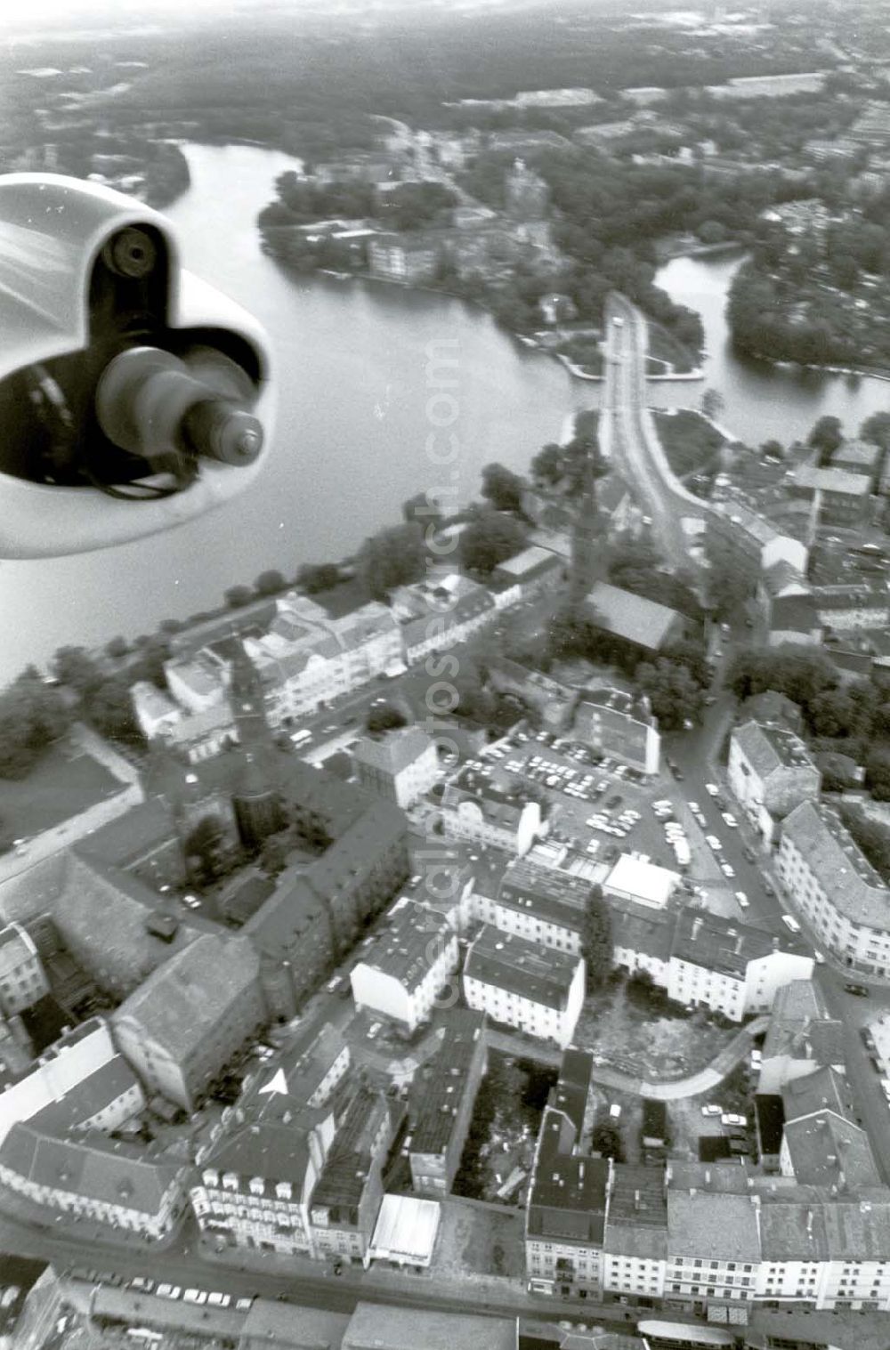 Aerial photograph Berlin - KÖPENICK - Altstadt von Berlin-Köpenick. 09.10.90