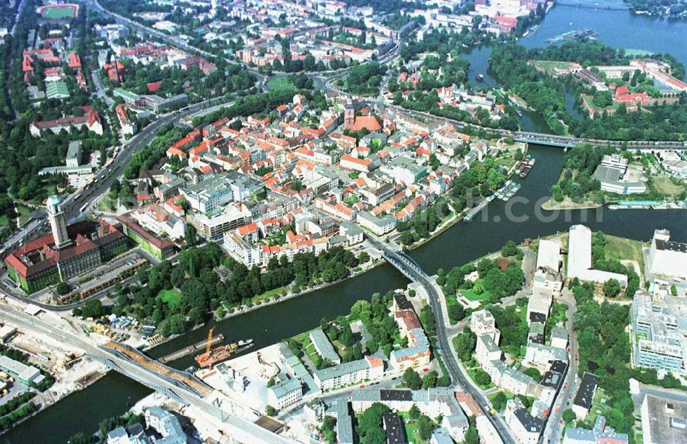 Aerial photograph Berlin - Spandau - Altstadt von Spandau