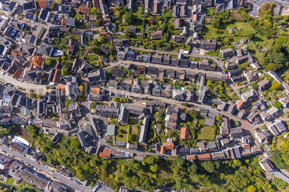 Aerial photograph Arnsberg - Old Town area and city center in Arnsberg in the state North Rhine-Westphalia, Germany