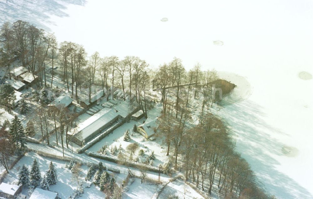 Strausberg from above - Anglerverein Strausberg am Straussee bei Strausberg