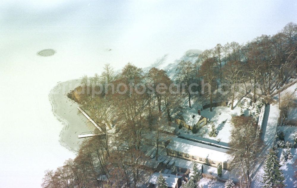 Strausberg from above - Anglerverein Strausberg am Straussee bei Strausberg