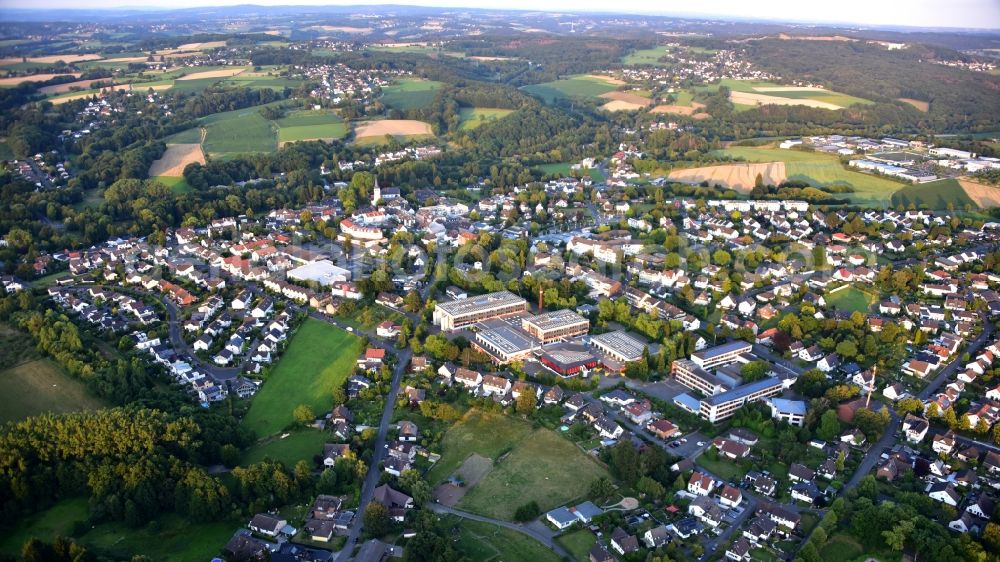 Aerial image Königswinter - View from Oberleis in the state North Rhine-Westphalia, Germany