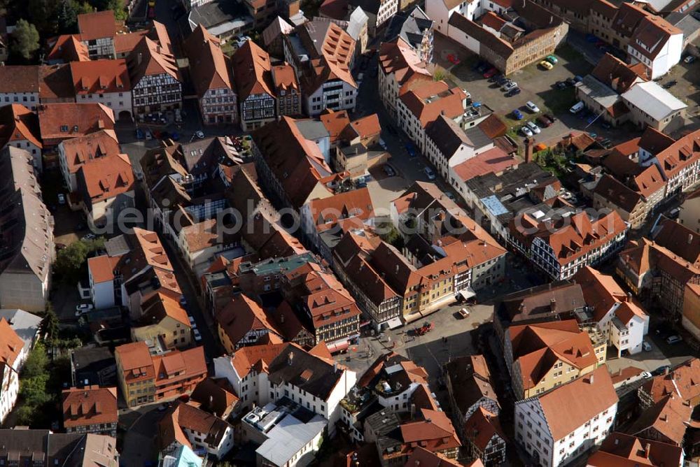 Schmalkalden from above - Blick auf die Stadt Schmalkalden.