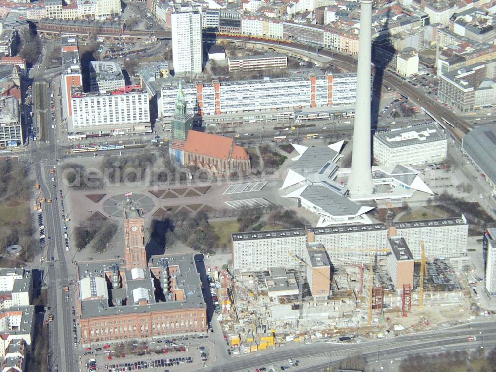 Aerial photograph Berlin - Ansprechpartner: WBMI Real Estate AG Berlin Friedrichstraße 95 10117 Berlin Telefon: (030) 2471 3114 Telefax: (030) 2471 3115 Email: susanne.schmidt@wbmi.de Achim Walder: