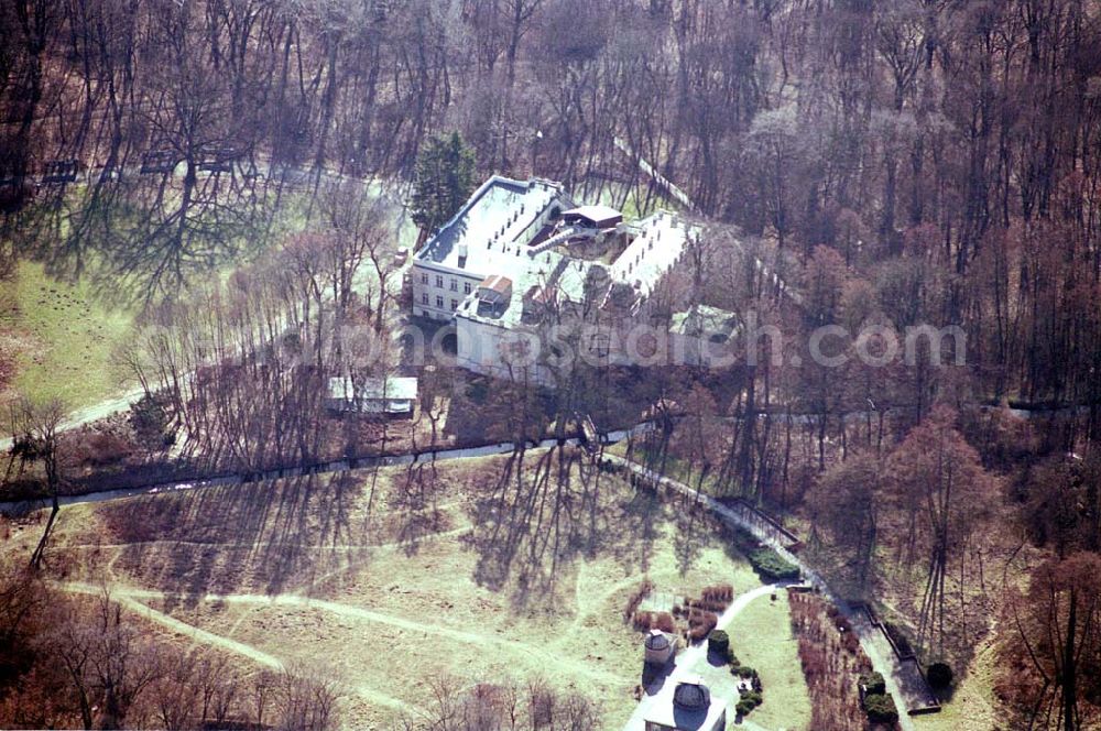 Aerial photograph Berlin-Treptow - Archenhold-Sternwarte an der Puschkinallee in Berlin-Treptow