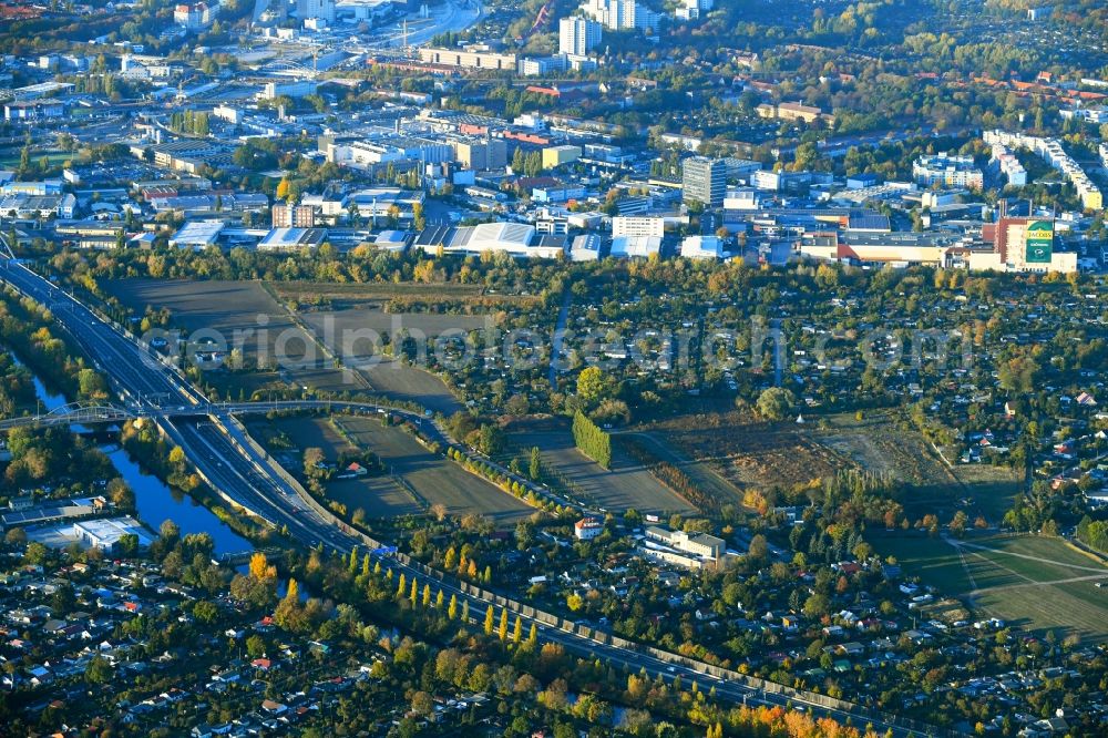 Aerial image Berlin - Areal plant market SpaethA?sche Baumschule in Berlin