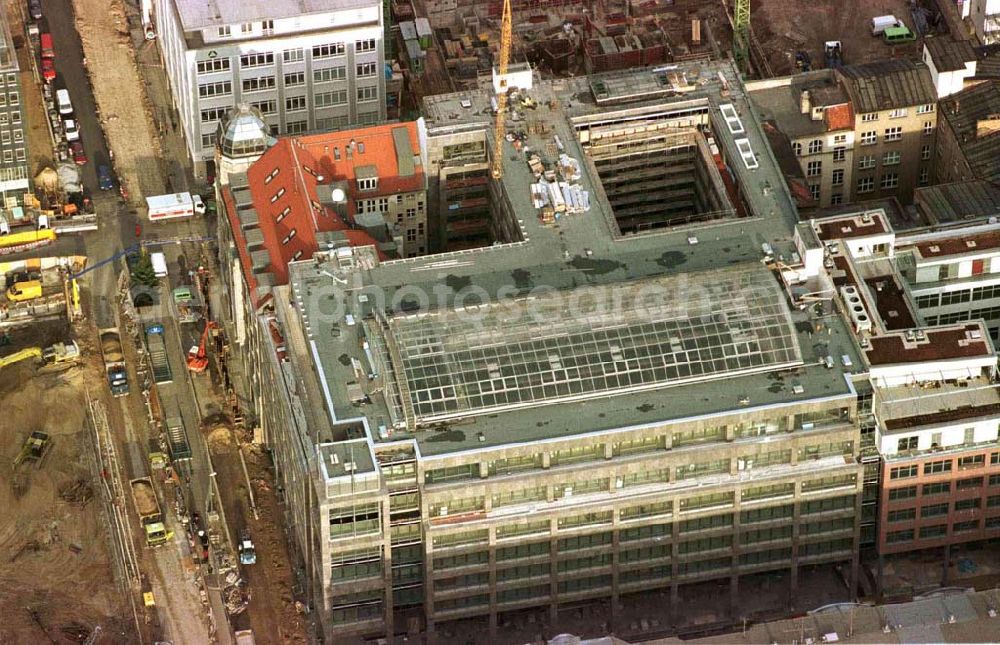 Berlin from above - Atrium in derFriedrichstraße