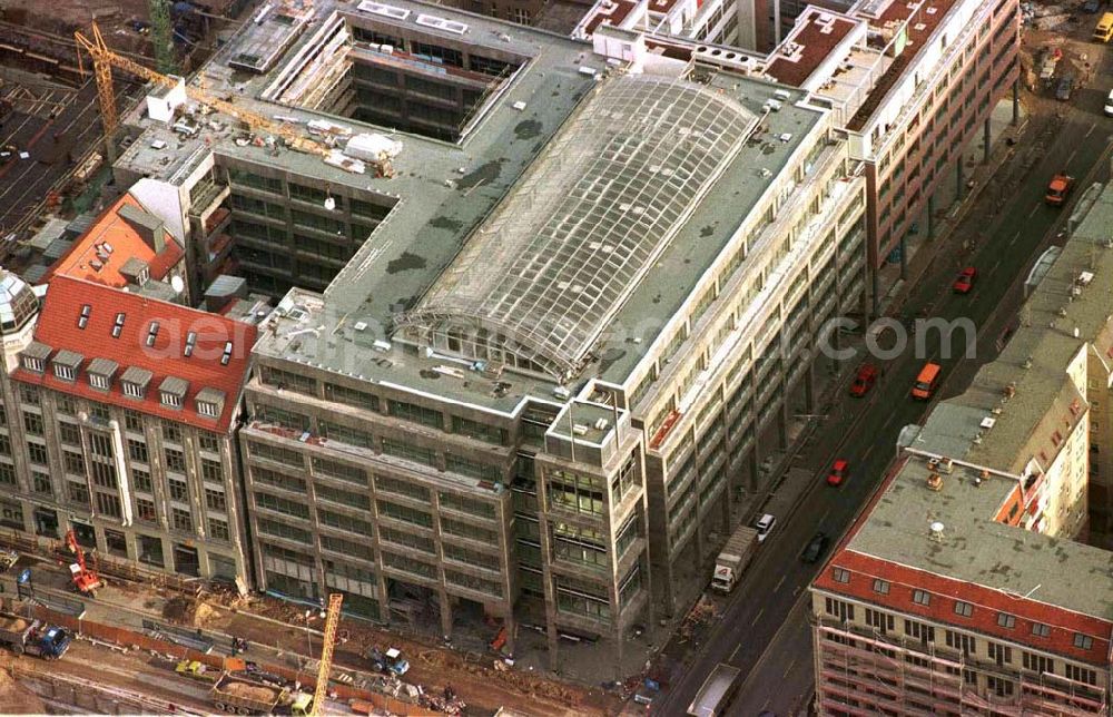 Aerial image Berlin - Atrium in derFriedrichstraße