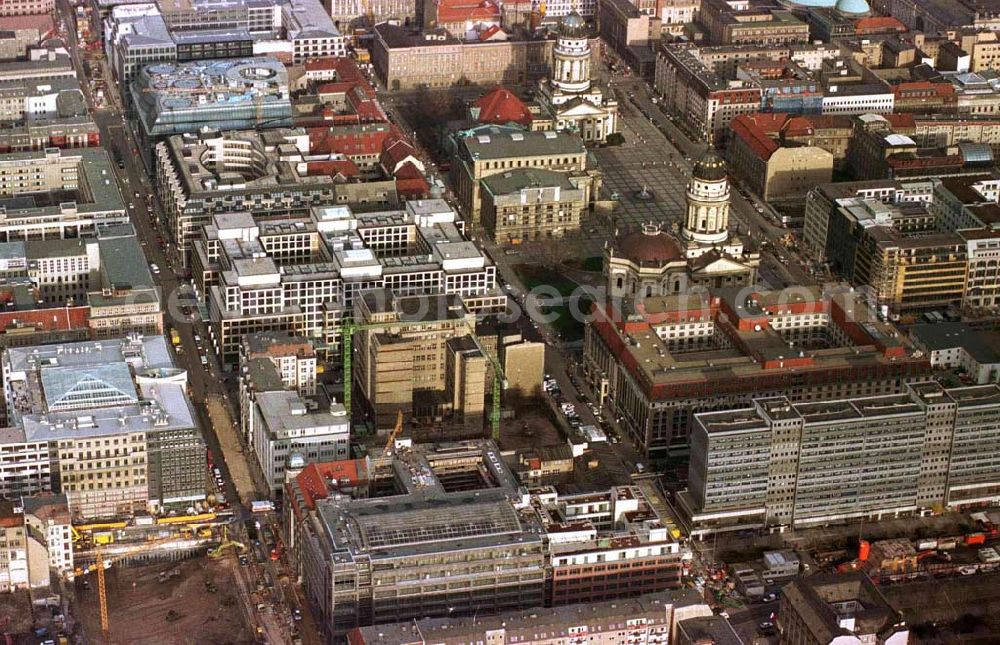 Berlin from above - Atrium in derFriedrichstraße