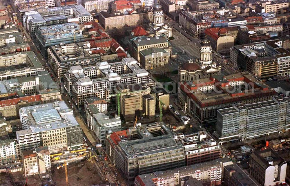 Aerial image Berlin - Atrium in derFriedrichstraße